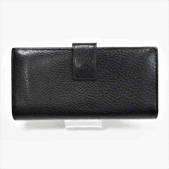 Gucci long wallet W 035 1408 2150 GUCCI leather black - Picture 2 of 10